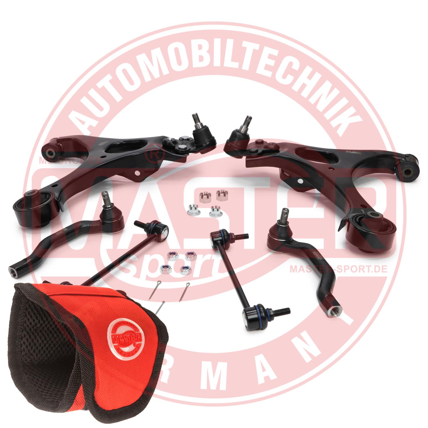 MASTER-SPORT GERMANY 37154/2-KIT-MSM PROMO MAGNETIC Σετ τιμονιού, ανάρτηση τροχών μπροστινός άξονας for HONDA
